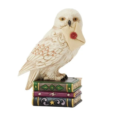 Jim Shore HEDWIG MINI OWL FIGURINE-HARRY POTTER 6016703 BRAND NEW - Image 1 of 4