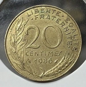 Frankreich 1986 20 Centimes - Bild 1 von 2