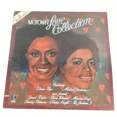 Motown Love Collection  Supremes Michael Jackson 2 Vinyl Record LP Vintage 1984 - Image 1 of 4