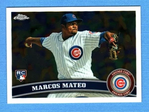 2011 Topps Chrome #179 Marcos Mateo Chicago Cubs - Picture 1 of 1