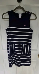 Vineyard Vines For Target Girls' Navy And White Dress Size 10/12 - Picture 1 of 3