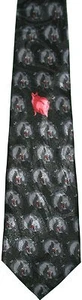 PIGS BUM NECKTIE NEW TIE GO YOUR OWN WAY PIG PIGLET KING PIGS ARSE PORK BACON - Picture 1 of 1