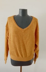 Cotton On,Brown,Turned Hem Sweater,New,SizeXS - Picture 1 of 3