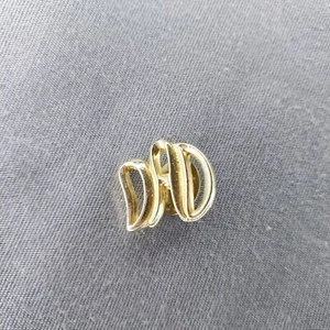 'DAD' Spellout Gold-Toned Lapel Hat Jacket Pin - Picture 1 of 2