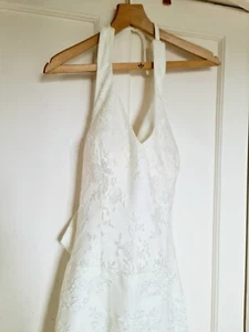 Light ivory wedding dress size 8/10 + bolero - in great conditions Free UK P&P - Picture 1 of 12