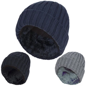 Heat Holders Jungen Freizeit Turn Over Beanie gerippt Thermo Garn Mütze für Winter - Bild 1 von 7