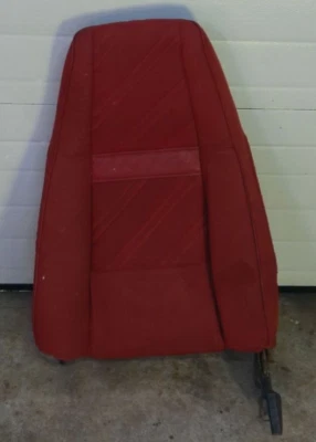 Renegade Jeep Wrangler YJ 87-95 RED Driver Left Upper Back Front Seat FREE SHIP - Image 1 of 4