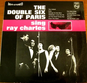 The Double Six Of Paris Sing Ray Charles - Vinyl LP - 1st Pressing - Very Good+  - Picture 1 of 5