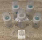 Philips Avent Baby Bottles and Nipples: Three 9 oz, Two 4 oz, 8 Nipples