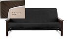 Canapé futon ajusté en micro daim collé facile à ajuster couvre plus de taille et de couleurs