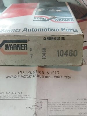 American Motors AMC Jeep 304 360 1974 a 1976, kit de carburador modelo 2100  Foto 1 de 4