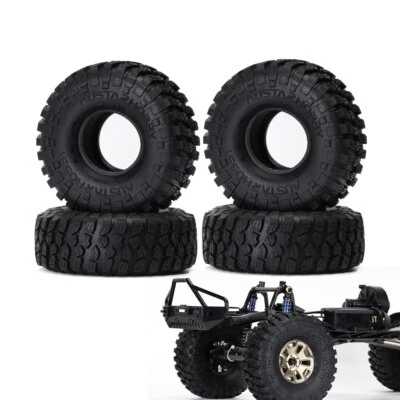 Rock Terrain 120MM Rubber Wheel Tire 1.9 for 1/10 RC TRX4 SCX10 MST jimny Tamiya - Image 1 of 4