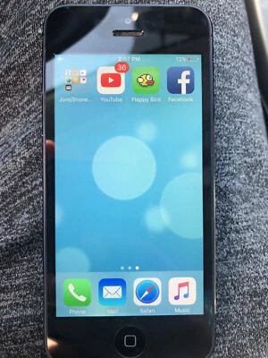 Apple iPhone 5 - 16GB - Black & Slate (Unlocked) A1428 (CA) - Image 1 of 2