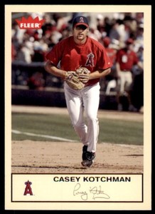 2005 Fleer Tradition Casey Kotchman . Anaheim Angels #82