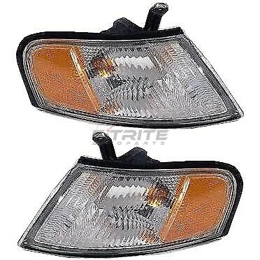 New Set of 2 Corner Lamp Assembly For 1998-99 Nissan Altima NI2520123 NI2521123 - Image 1 of 4