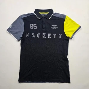 ASTON MARTIN TEAM RACING POLO SHIRT JERSEY HACKETT SIZE S - Picture 1 of 5