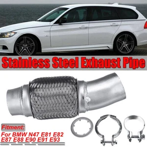 Fits BMW N47 E81 E82 E87 E88 E90 E91 E93 Pipe Coupling Flexi Particle Filter - Picture 1 of 9