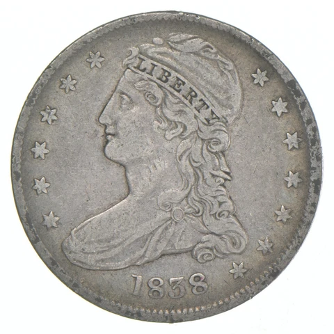 1838 Capped Bust Half Dollar *6068 Cover