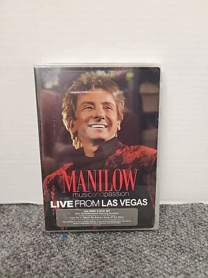 BRAND NEW! BARRY MANILOW Music & Passion (2006, 2 DVD Set) Live from Las Vegas - Image 1 of 3