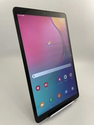 Samsung Galaxy Tab A 10.1 SM-T515 Black Unlocked 32GB 8MP Android Tablet Cracked - Image 1 of 4