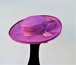 CAPPELLO GRANDE ORCHIDEA DI HATS2GO NO RESO FATTO SU ORDINAZIONE - Foto 1 di 9
