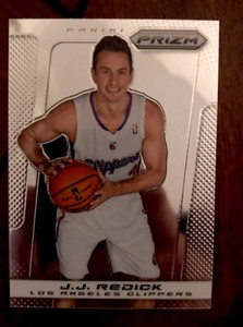 2013-14 Panini Prizm J.J. JJ Redick Base Card #49 Los Angeles Clippers