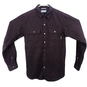 Camisa Columbia Sportswear Para Hombre Talla XS L/S Abotonada Marrón OmniWick Evergreen - Imagen 1 de 9