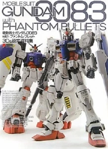GUNDAM 0083 with Phantom Bullet 3D & Settei Shiryoushuu Japan Model Book - Foto 1 di 1