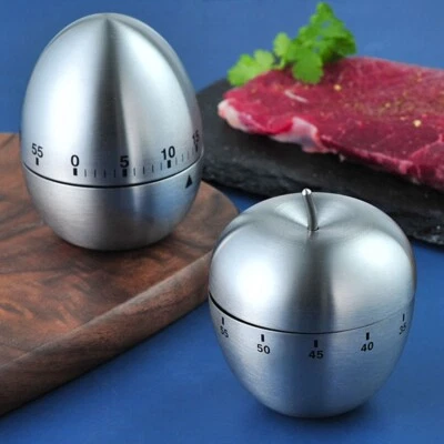 Chef Aid Egg Shaped Mechanical 60 Minute Kitchen Timer for Cooking & Baking - Image 1 of 4