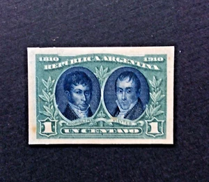 BroadviewStamps Argentina PROOF on heavy paper. Some light rust. MH F. - Bild 1 von 2