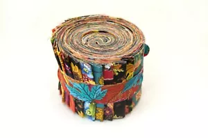 16 pc Fall & Harvest Jelly Roll 2.5" pre-cut 100% cotton fabric quilting strips - Picture 1 of 3