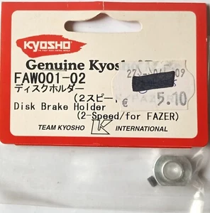 Kyosho FAW001-02 Disk Brake Holder (2-speed) ( Fazer / ) RC Vintage Model Nos - Foto 1 di 1