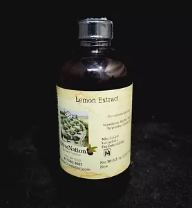OliveNation Terpenloser Zitronenextrakt - 8 Unzen - nur kulinarisch *LESEN* - Bild 1 von 3