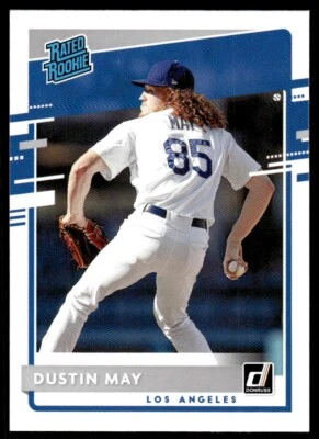 2020 DONRUSS RATED ROOKIE DUSTIN MAY R138 - Image 1 of 2