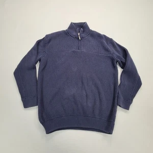 Royal Robbins Sweater Mens Extra Large Blue Zip Pullover Casual Comfort - Picture 1 of 8