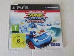 SONIC & ALL STARS RACING TRANSFORMED - LIMITED EDITION -- PS3 - EDITION PROMO - Imagen 1 de 2