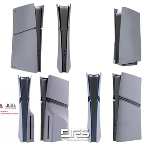 PlayStation 5 PS5 & Slim PRO PSOne Style 30th Anniversary Face Plate Case Cover - Picture 1 of 17