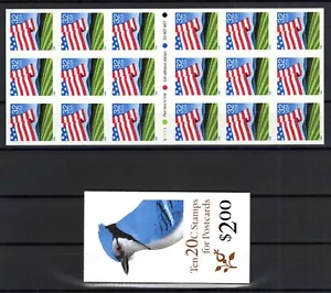 US Stamps- booklets- 2 varieties (G418) - Picture 1 of 1