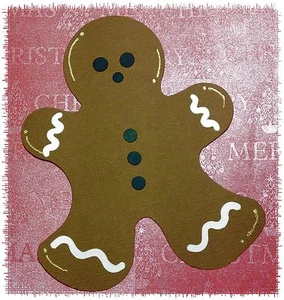 Troquetes troquelados de pan de jengibre pan de jengibre para hombre (toppers) - Imagen 1 de 1