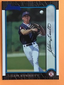 1999 Bowman International Adam Everett #77 Boston Red Sox MINT 💎💎💎