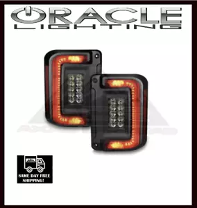 Oracle Lighting Jeep Wrangler JK 2017-2018 Flush Mount LED Tail Lights 5891-504 - Picture 1 of 3