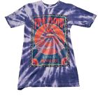 Pink Floyd Graphic T Shirt Women's size Small Purple Tie Dyed Short Sleeves