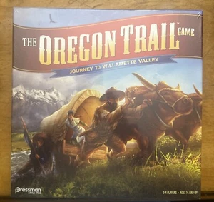 Pressman The Oregon Trail Game Journey to Willamette Valley Game New Sealed  - Picture 1 of 3