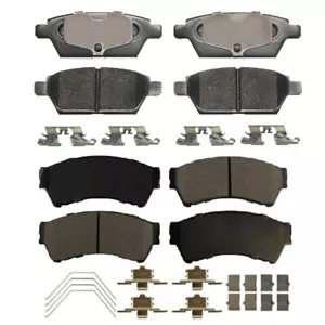Pastillas de freno delanteras y traseras de cerámica para Ford Lincoln Mazda 6 Mercury 2006-2011 - Imagen 1 de 8