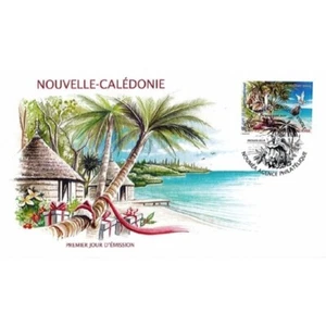 caledonia 2020 caledonie Merry Christmas Best Wishes bird noel oiseaux 1v FDC - Picture 1 of 1