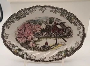 Johnson Brothers Friendly Village Relish Dish Oval Bowl - Picture 1 of 6