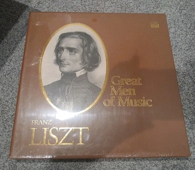Time Life Records Great Men of Music FRANZ LISZT 4-LP Box Set STL-567 Sealed New - Image 1 of 2