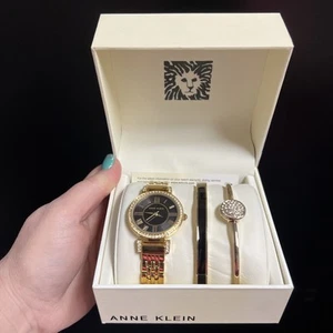 Beautiful Anne Klein Watch And Bracelet Set New NIB - Picture 1 of 7