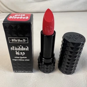 Rossetto Kat Von D borchiato crema bacio oro sangue nuovo con scatola - Foto 1 di 5