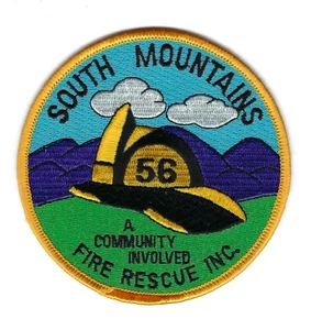 South Mountains (Burke County) NC North Carolina Fire Dept. Station 56 Patch NEU - Bild 1 von 1